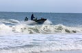 Palestinian fishermen on the Khan Younis Sea