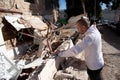 Palestinian Home Demolished in East Jerusalem Royalty Free Stock Photo