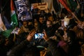 Protest against the U.S. Mideast peace plan, in Rafah in the southern Gaza Strip