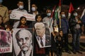 Palestinian protests on the 103rd anniversary of the Balfour Declaration in Gaza Strip