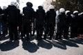 Palestinian riot police