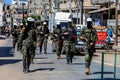 Palestinian supporters and members of the Islamic Jihad group take part in a rally marking the 33rd anniversary of the organisatio