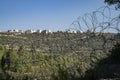 A Palestinian Village as Seen from the Israeli Side Royalty Free Stock Photo