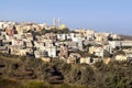 Palestinian village near Nazareth Royalty Free Stock Photo