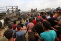 Palestinians muslims across the world start to buy cattle to be slaughtered for Eid al-Adha or Feast of the Sacrifice, in Gaza Str