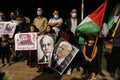 Palestinian protests on the 103rd anniversary of the Balfour Declaration in Gaza Strip