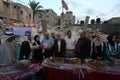 Ramadan breakfast over the rubble of houses demolished by Israeli warplanes during the last round