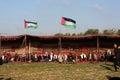 Palestinians participate in the commemoration of Land Day
