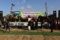 Palestinians participate in the commemoration of Land Day