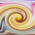 Abstract rainbow swirl background, swirl background. Royalty Free Stock Photo
