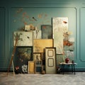 Palette Of Wallpaper: Classic Still Life Compositions With Traditional Chinese Influence