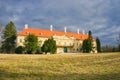 The Palffy Manor house from the 17th century in park in Malacky Slovakia Royalty Free Stock Photo