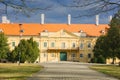 The Palffy Manor house from the 17th century in park in Malacky Slovakia Royalty Free Stock Photo