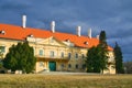 The Palffy Manor house from the 17th century in park in Malacky Slovakia Royalty Free Stock Photo