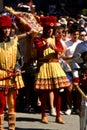 Palio di Siena - july 2003 Royalty Free Stock Photo