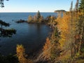 Palisade Head on Lake Superior from Shovel Point Royalty Free Stock Photo