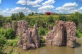 Palisades State Park is in South Dakota by Garretson Royalty Free Stock Photo