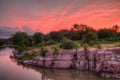 Palisades State Park is in South Dakota by Garretson Royalty Free Stock Photo