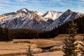 Paliser Range from the Minnewanka Loop. Banff National Park, Alberta, Canada