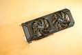 Palit dual nvidia geforce gtx 1060 video card used top view