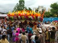 palkhi pune to pandharpur Royalty Free Stock Photo