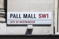 Pall Mall in London