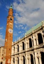 Palladian Basilica in Vicenza in Veneto Italy