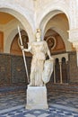 Pallas Athena, marble sculpture, Palace House of Pilate, Sevilla, Spain