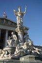 Pallas-Athene Fountain in front of the Austrian Pa