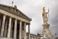 Pallas Athene in front of austrian parliament