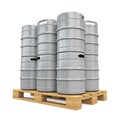 Pallet of Beer Kegs