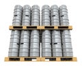 Pallet of Beer Kegs