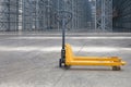 Pallet Jack Warehouse Royalty Free Stock Photo