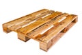 Pallet wood from pine Royalty Free Stock Photo