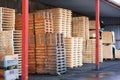 Pallets Royalty Free Stock Photo