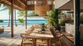 Palm Beach Bungalow Dining Ambiance