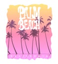 Palm Beach California T-Shirt graphic