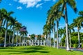 Main Entrance of Henry Morrison Flagler Museum in Palm Beach, Florida