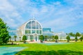 The palm greenhouse at the Garden Society of Gothenburg in Sweden...IMAGE