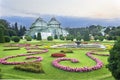 Palm house in Schonbrunn, Wien