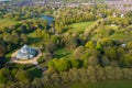 The Palm House and Sefton Park in Liverpool Royalty Free Stock Photo