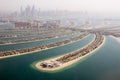 The Palm Jumeirah view Royalty Free Stock Photo