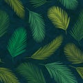 Palm Leaves Pattern 1