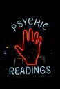 Palm reading sign Royalty Free Stock Photo