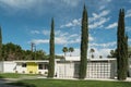 Palm Springs, California classic midcentury residential architecture Royalty Free Stock Photo