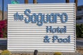 The Saguaro Hotel Sign in Palm Springs