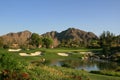 Palm Springs golf course par 3 Royalty Free Stock Photo