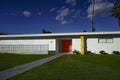 Palm Springs House with Flat Roof Long Shot