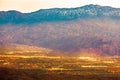 Palm Springs and Mt San Jacinto Mountains CA US
