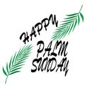 Palm sunday with realstick Royalty Free Stock Photo